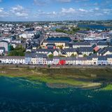 Die Küste von Galway, Irland