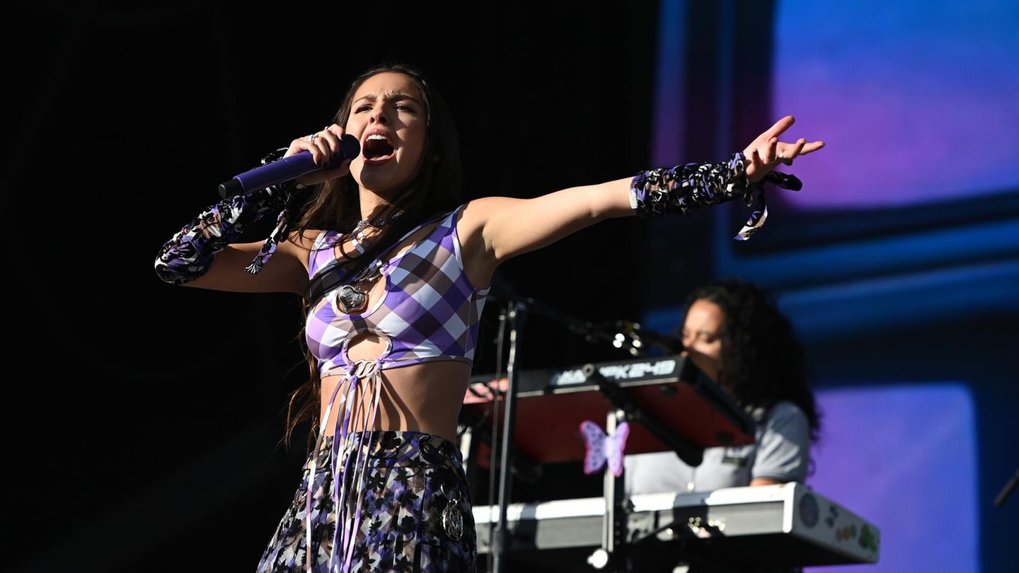 Olivia Rodrigo beim Glastonbury Festival 2022