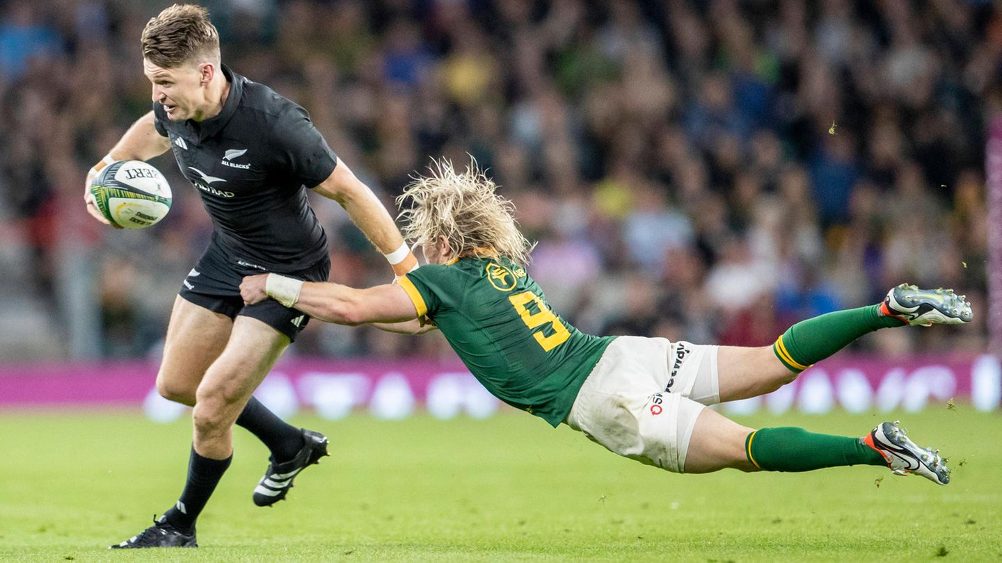 Rugby WM 2023 All Blacks Springboks