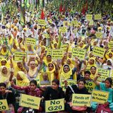 Proteste haben während des G20-Gipfels fast schon Tradition. Unvergessen sind die Bilder aus Hamburg 2017, als die Demonstrationen in Krawalle ausarteten. In Neu Delhi soll es diesmal friedlicher zugehen. Bereits im März protestierten Farmer anlässlich des kommenden Gipfels gegen Imperialismus und Privatisierungen