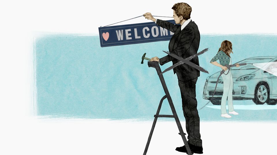 Erst holte Marinas Urlaubsflirt sie nach Deutschland – dann servierte er sie ab