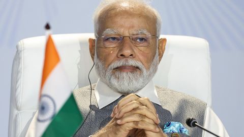 Gastgeber des diesjährigen G20 Gipfels, Premierminister Narendra Modi