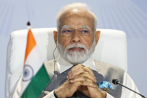 Gastgeber des diesjährigen G20 Gipfels, Premierminister Narendra Modi