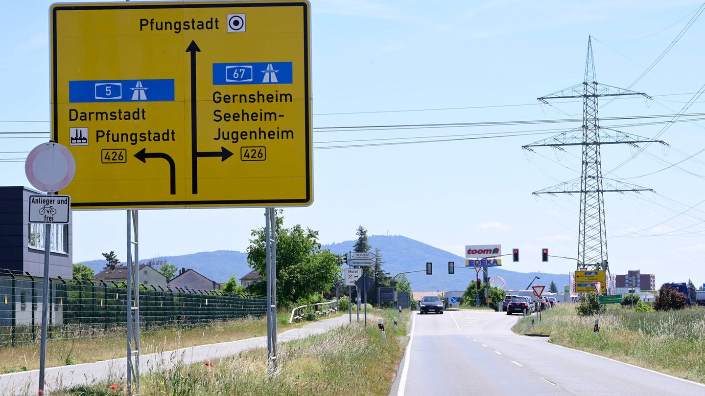 Das Epizentrum des Erdbebens in Hessen lag in Pfungstadt