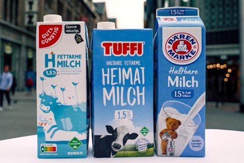 Milch aus dem gleichen Betrieb ist 30 Prozent teurer – doch taugen Markenprodukte mehr?