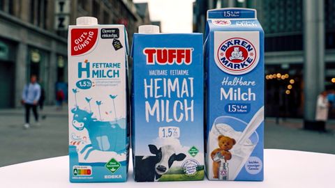 Milch aus dem gleichen Betrieb ist 30 Prozent teurer – doch taugen Markenprodukte mehr?