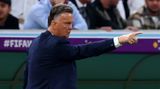 Louis Van Gaal bei der Fußball-WM in Katar, damals war er noch Trainer der Niederlande