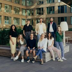 Gruppenbild von den jungen stern-Redakteuren
