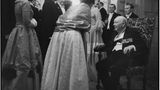 Konrad Adenauer empfängt Winston Churchill 1956 im Palais Schaumburg