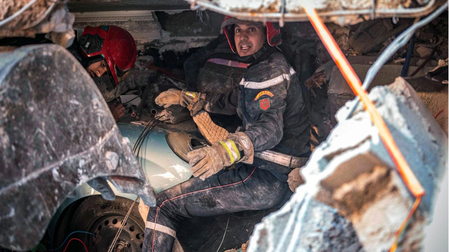 Earthquake in Morocco: on site in destroyed villages in the High Atlas