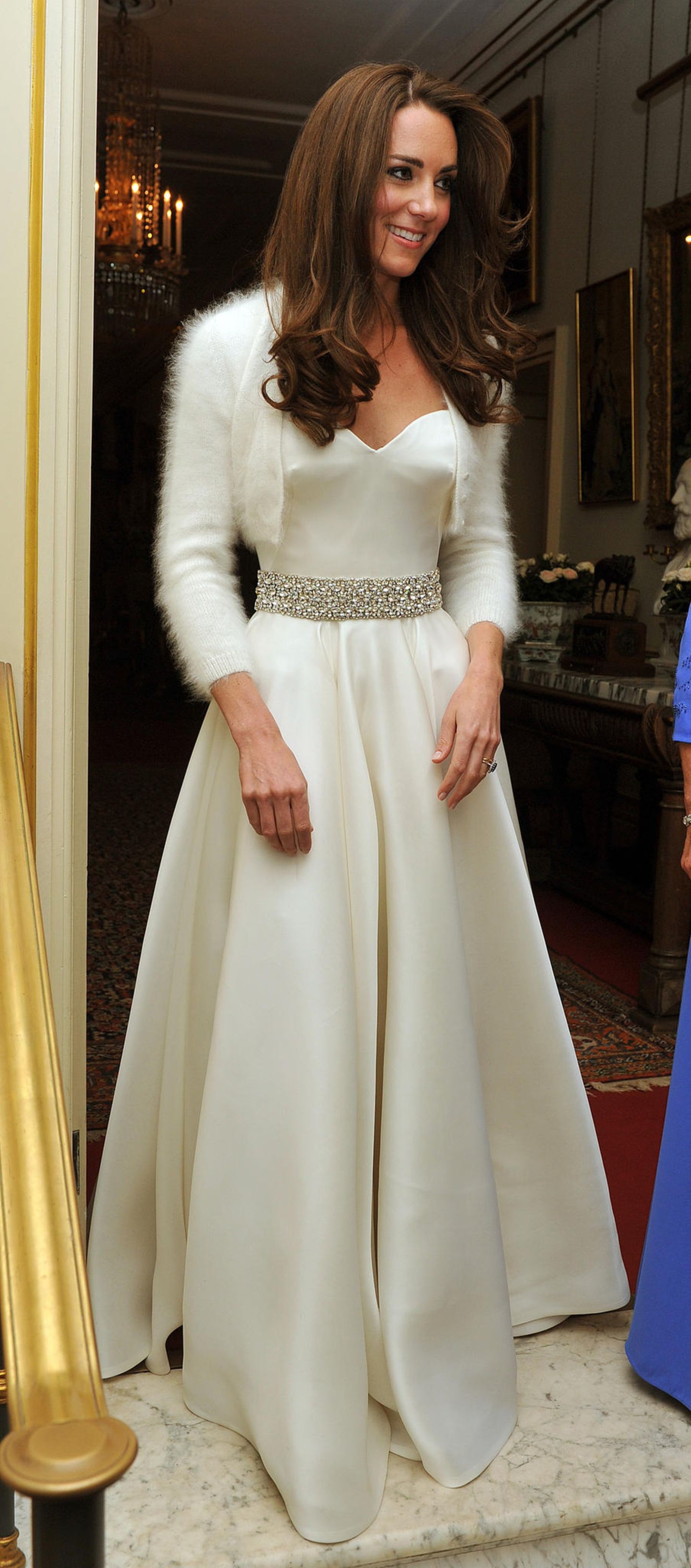Prinzessin Kate in Alexander McQueen