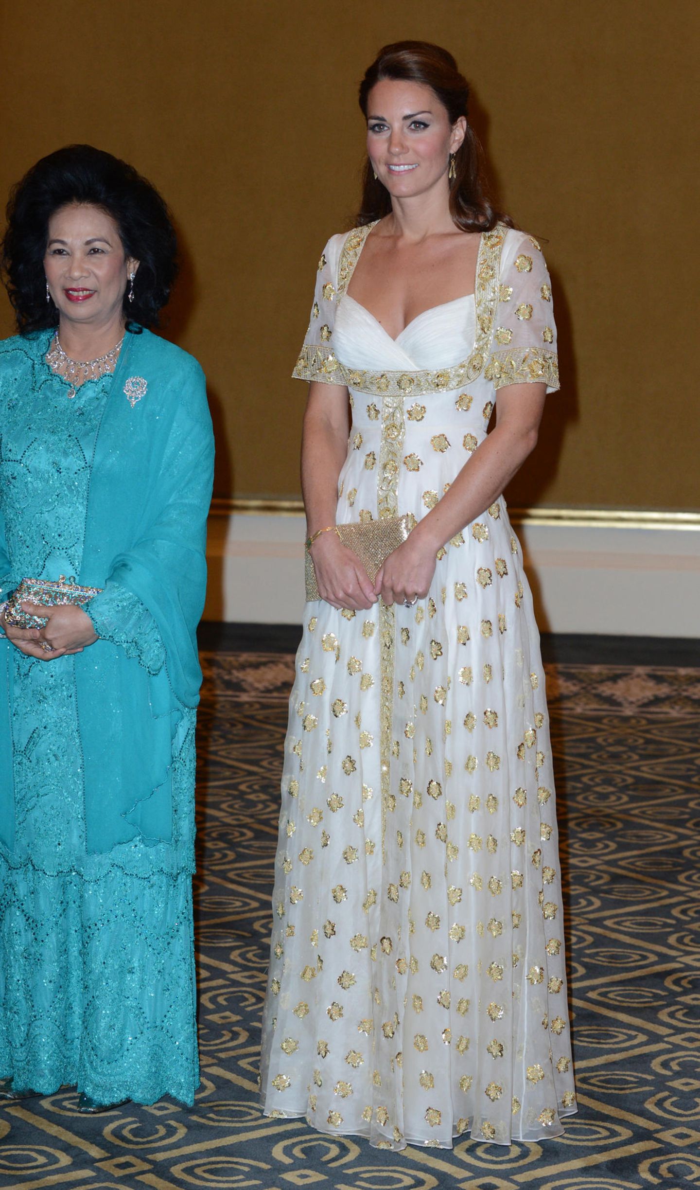 Prinzessin Kate in Alexander McQueen