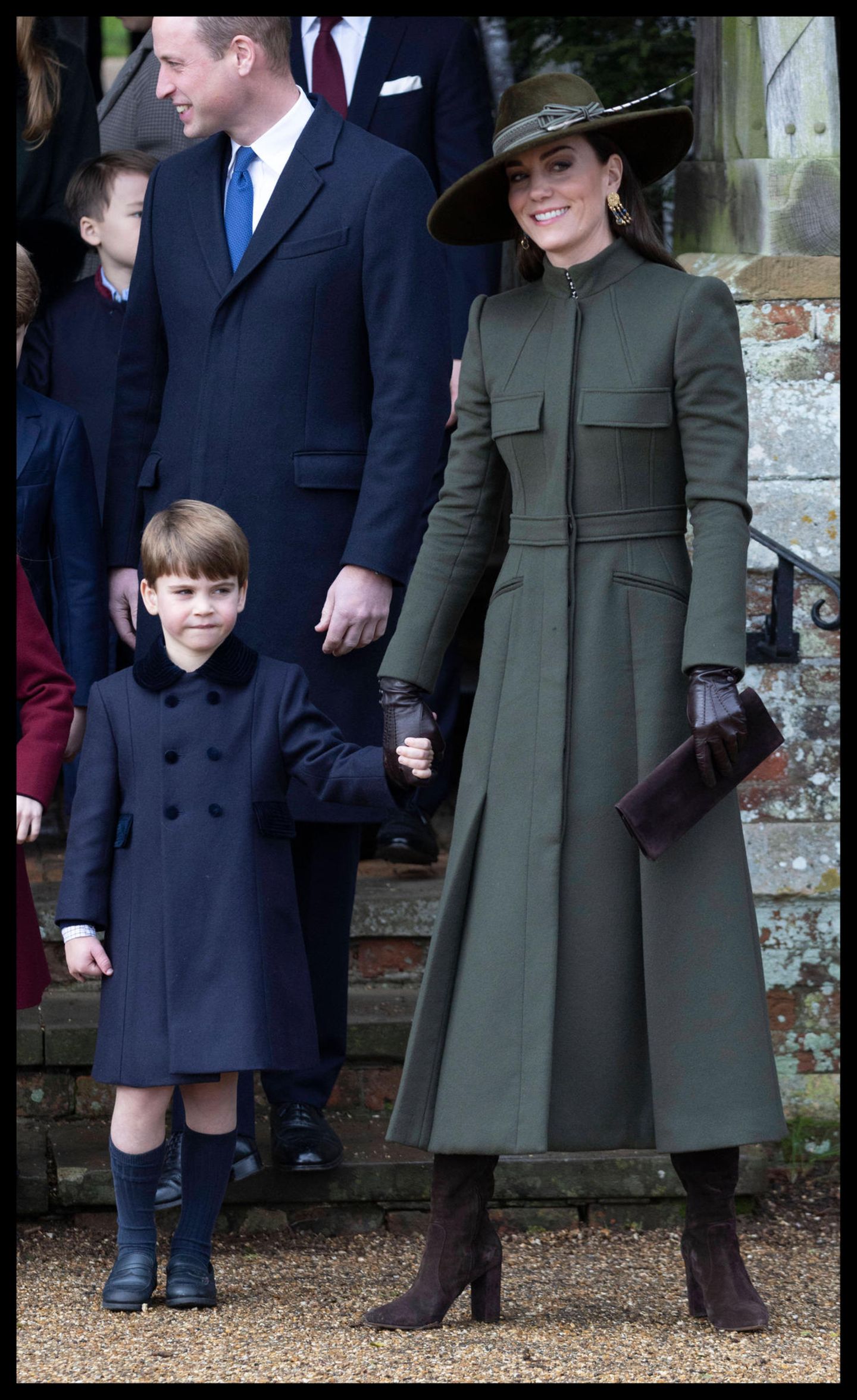 Prinzessin Kate in Alexander McQueen