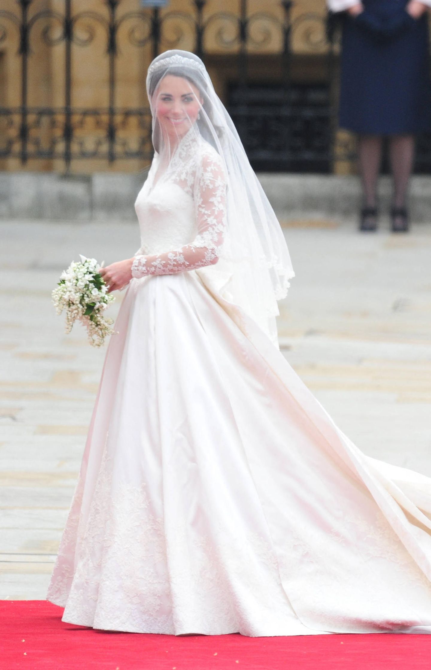 Prinzessin Kate in Alexander McQueen