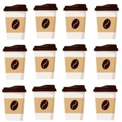 Bilderrätsel: Welcher Kaffeebecher sticht aus der Masse heraus?