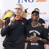 Trainer Gordon Herbert bedankt sich mit emotionalen Worten bei seiner Mannschaft