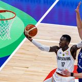 Dennis Schröder im Finale gegen Serbien