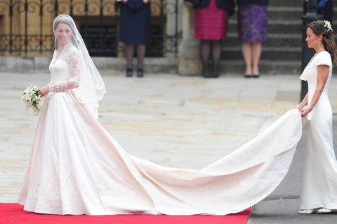 Prinzessin Kate in Alexander McQueen