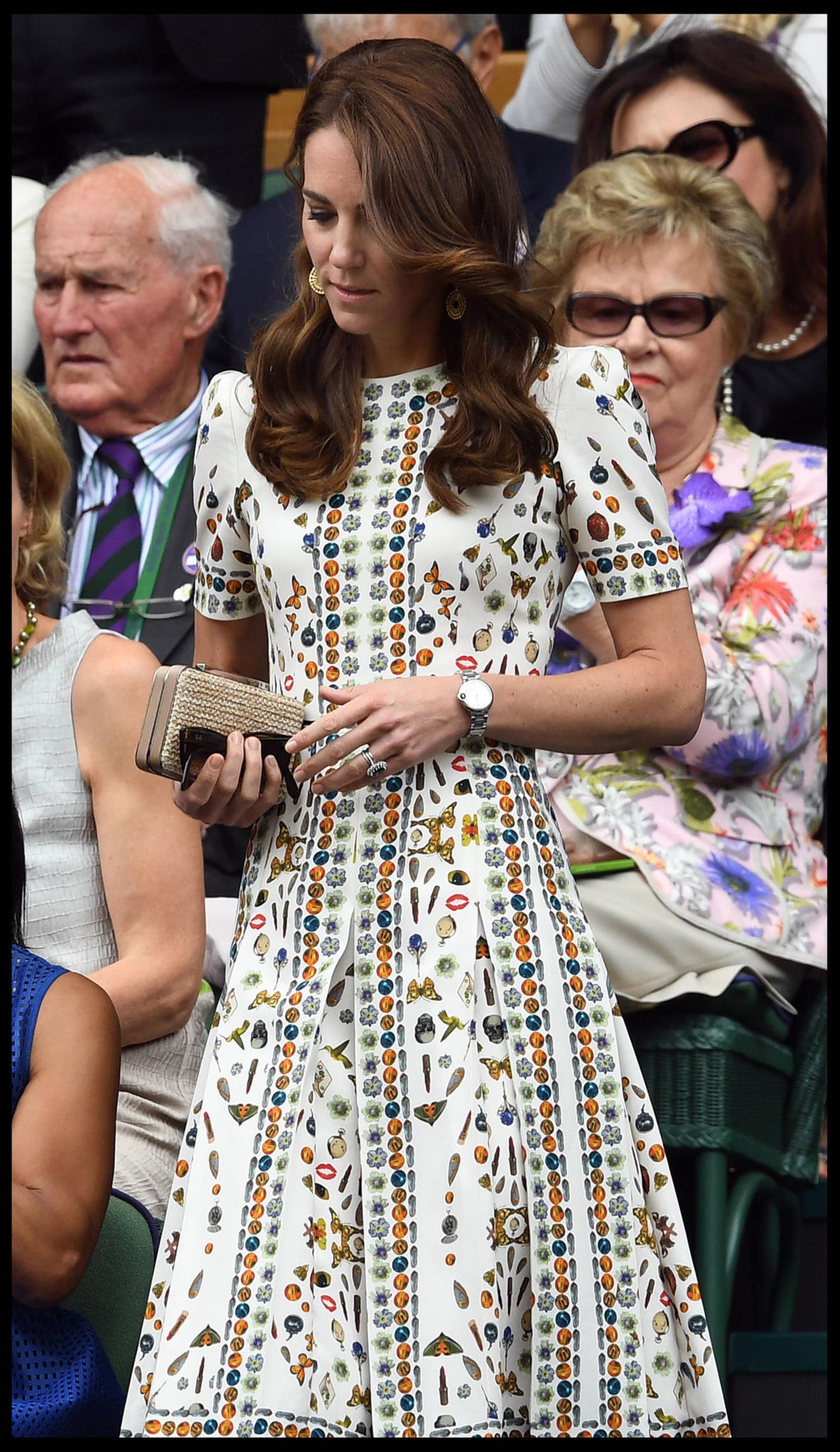 Prinzessin Kate in Alexander McQueen