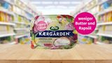 Hersteller Arla reduzierte bei seinem Kaergarden-Streichfett den Anteil der Butter von 65 auf 63 Prozent und den des Rapsöls von 19 auf 13 Prozent. Ersetzt wurden die Zutaten durch Wasser...