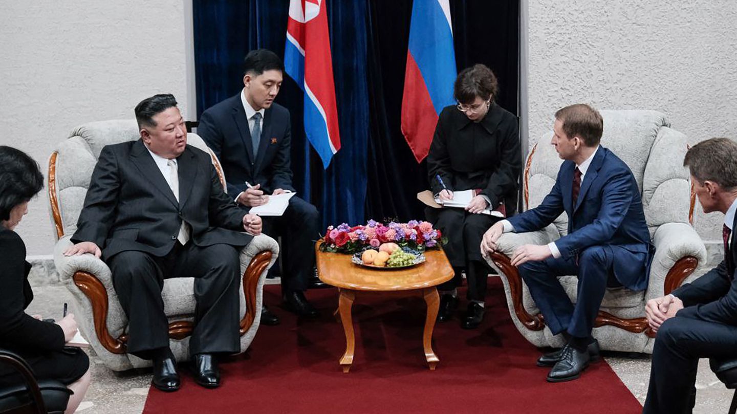 Kim Jong Un in Russland