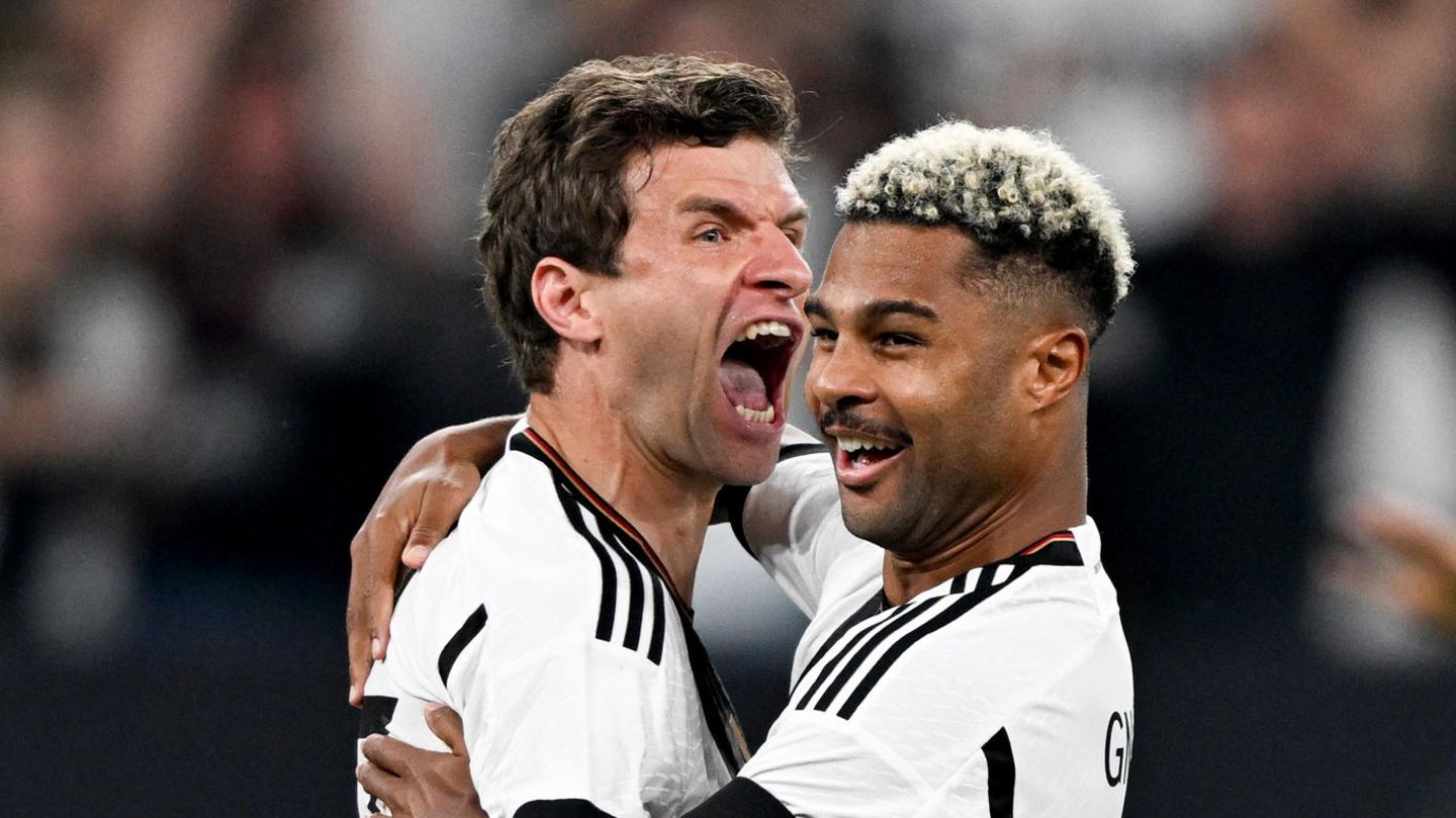 Thanks to goals from Müller and Sané: DFB-Elf beats France
