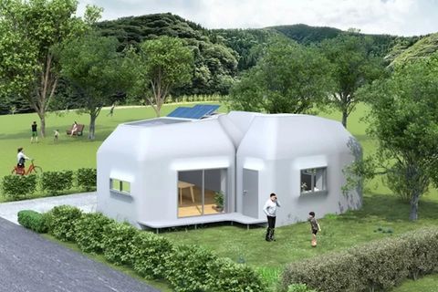 Einfamilienhaus für 35.000 Euro: Start-up will Häuser "drucken".