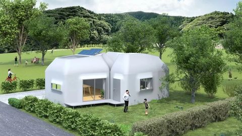 Einfamilienhaus für 35.000 Euro: Start-up will Häuser "drucken".