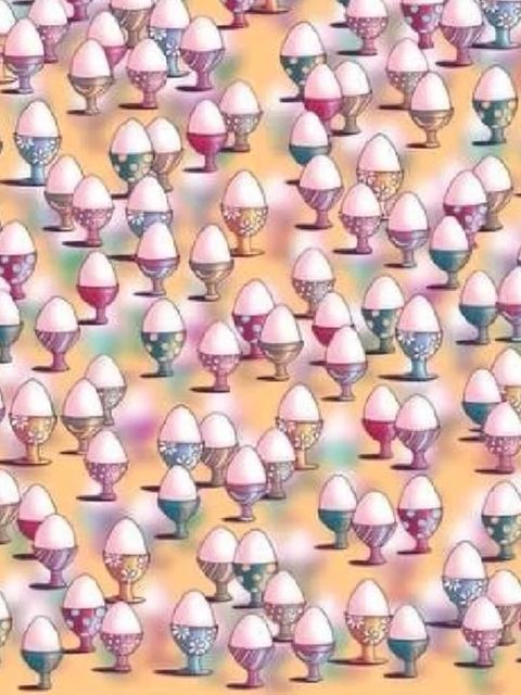 Augentest: Finden Sie den Golfball unter den Eiern?