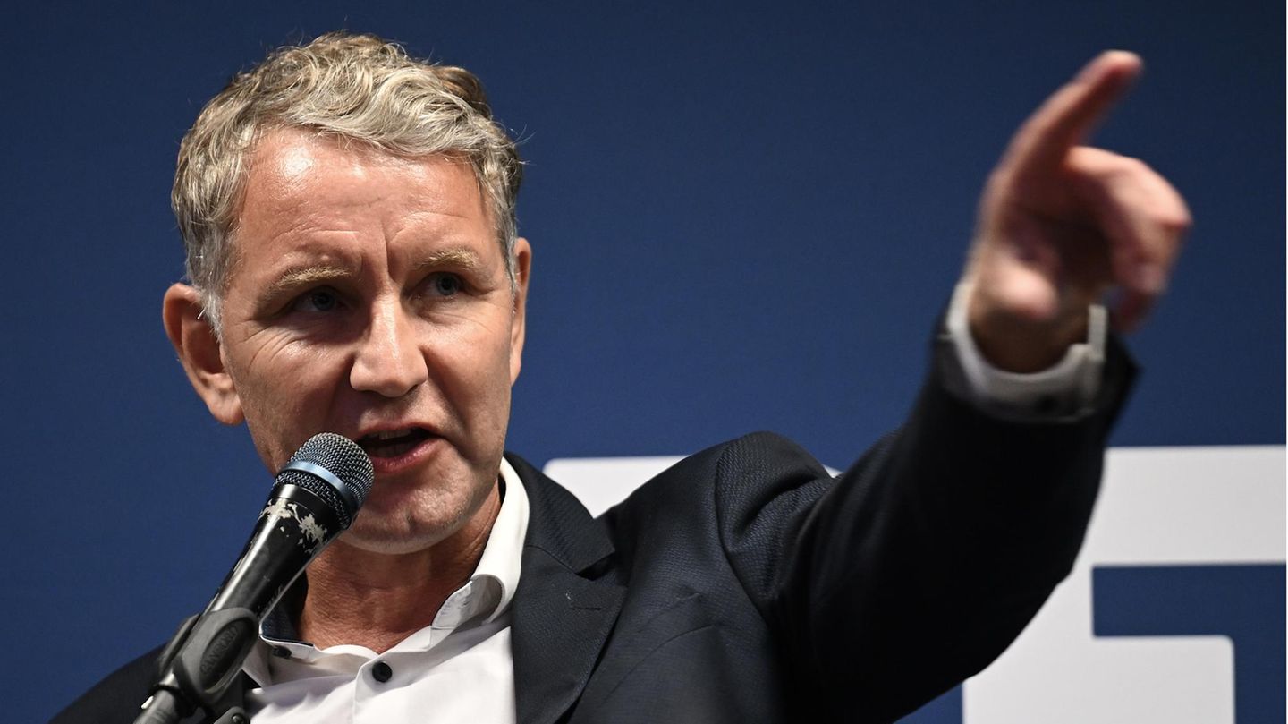 Der Thüringer AfD-Chef Björn Höcke