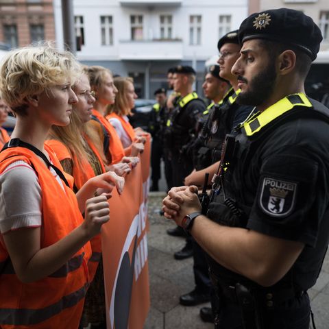 Protestmarsch Letzte Generation