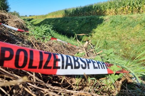 Der Ort des Verbrechens: Im Landkreis Diepholz tötete der Täter eine 17-Jährige, die auf Inline-Skatern unterwegs war