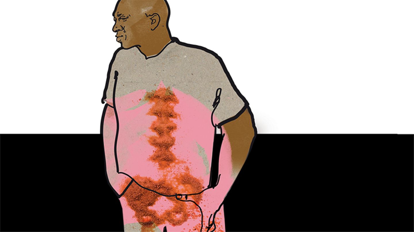 Ein Mann leidet unter starken Rückenschmerzen, ein Arzt stellt fest, dass seine Knochen wie "zerfressen" aussehen und erkennt die Ursache