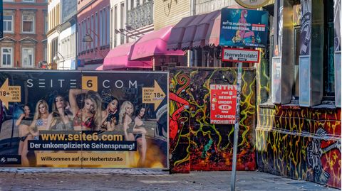 Prostitution in Deutschland: Der Eingang zur Hamburger Herbertstraße