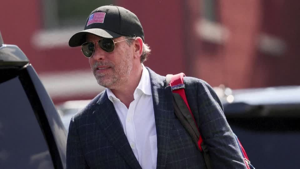 Video: Anklage gegen Sohn von US-Präsident Biden erhoben