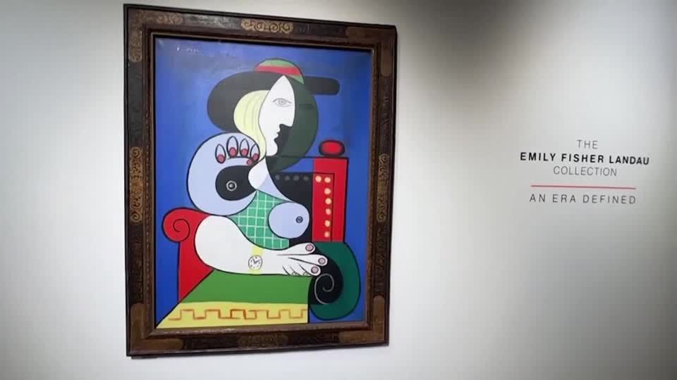 Video: Picassos "Femme à la montre" unter dem Hammer