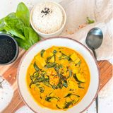 Vegan Every Day: Spinat-Curry mit Reis