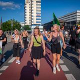 Klimaproteste  in der saarländischen Landeshauptstadt Saarbrücken.