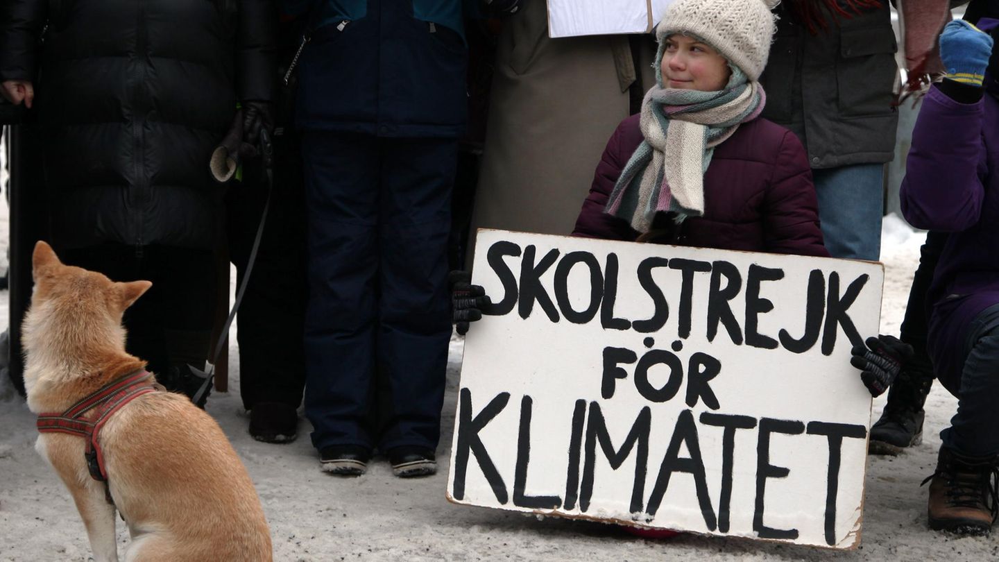 Greta Thunberg 2019 begann den weltberühmt gewordenen "Schulstreik fürs Klima" Greta Thunberg 2019 begann den weltberühmt gewordenen "Schulstreik fürs Klima"