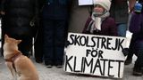 Greta Thunberg 2019 begann den weltberühmt gewordenen "Schulstreik fürs Klima"