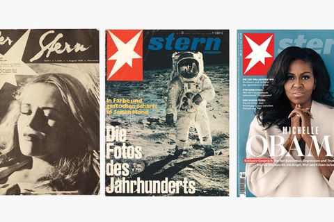 Die stern-Cover im Wandel der Zeit