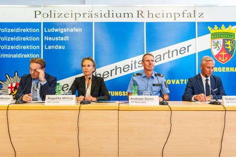 Pressekonferenz der Polizei