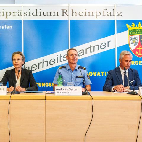 Pressekonferenz der Polizei