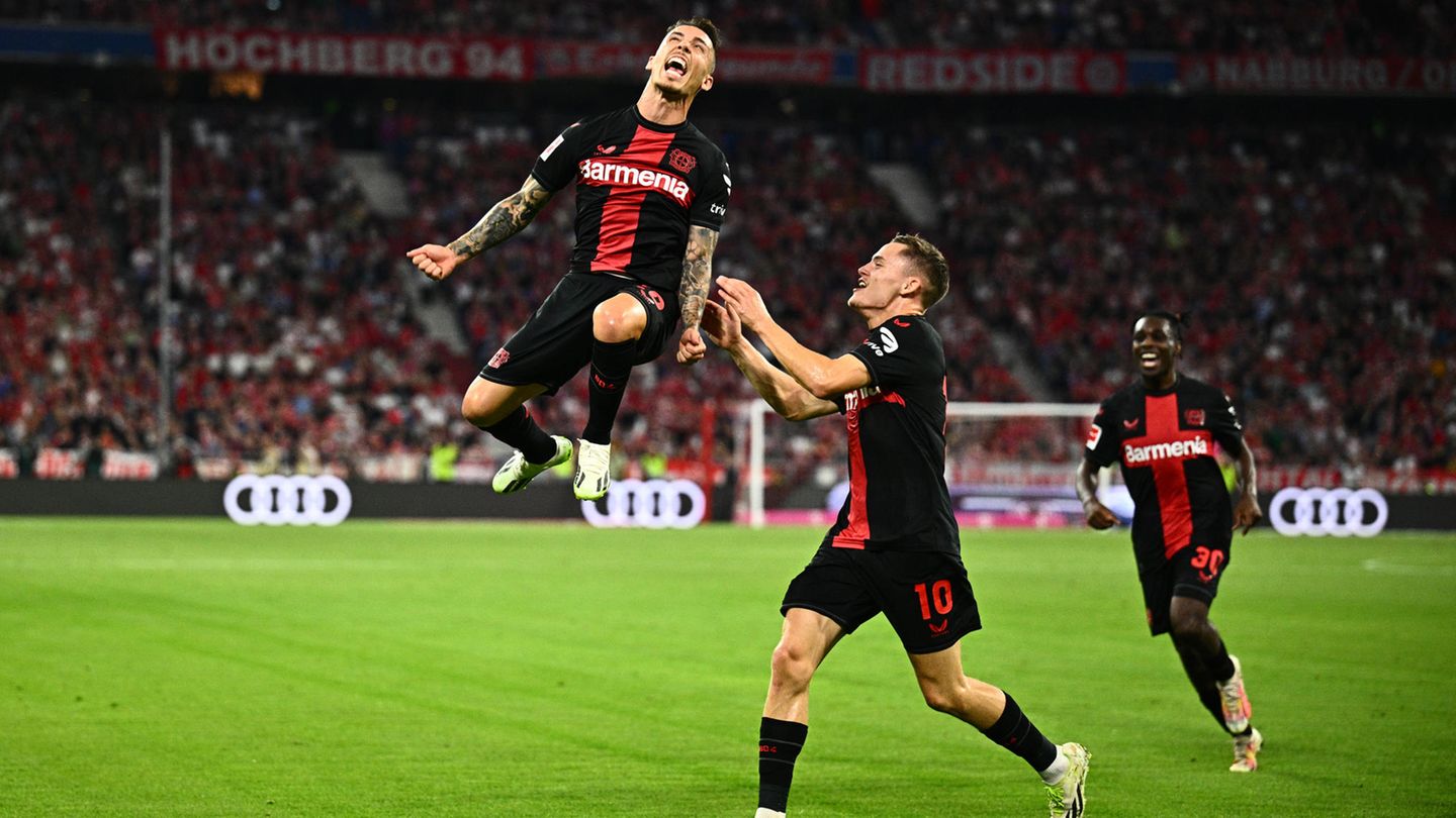 Bundesliga: Four goals in the top game between Bayern Munich and Bayer Leverkusen