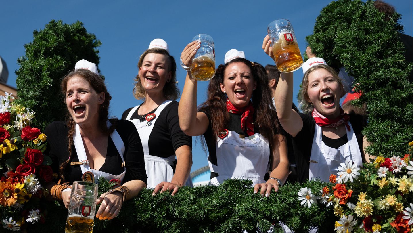 Bedienung Bierzelt