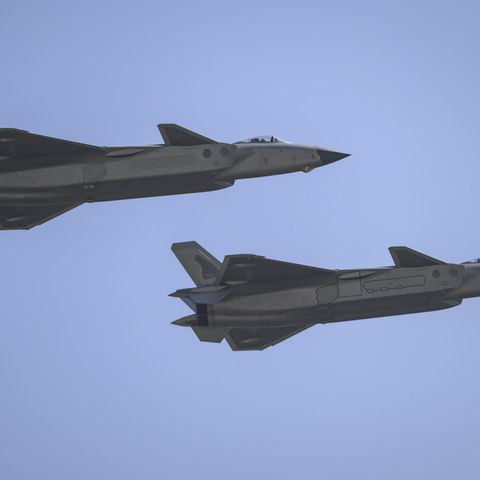 Chinesische Kampfflugzeuge sind nach Angaben aus Taipeh am Sonntag in Taiwans Luftrüberwachungsraum eingedrungen (Symbolbild)