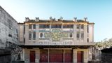 Das seit mehr als 60 Jahren leer stehende Gran Teatro Cervantes in Tanger, Marokko