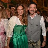 Filmproduzent Oliver Berben kam mit seiner Frau Katrin auf die Wiesn. 