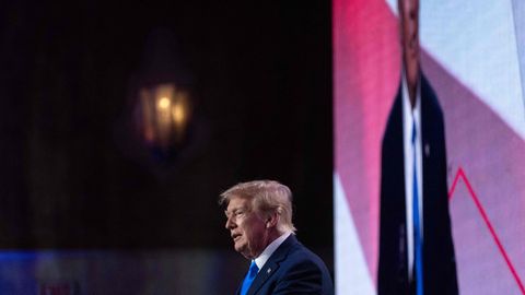 Donald Trump bei einem Auftritt in Washington Mitte September