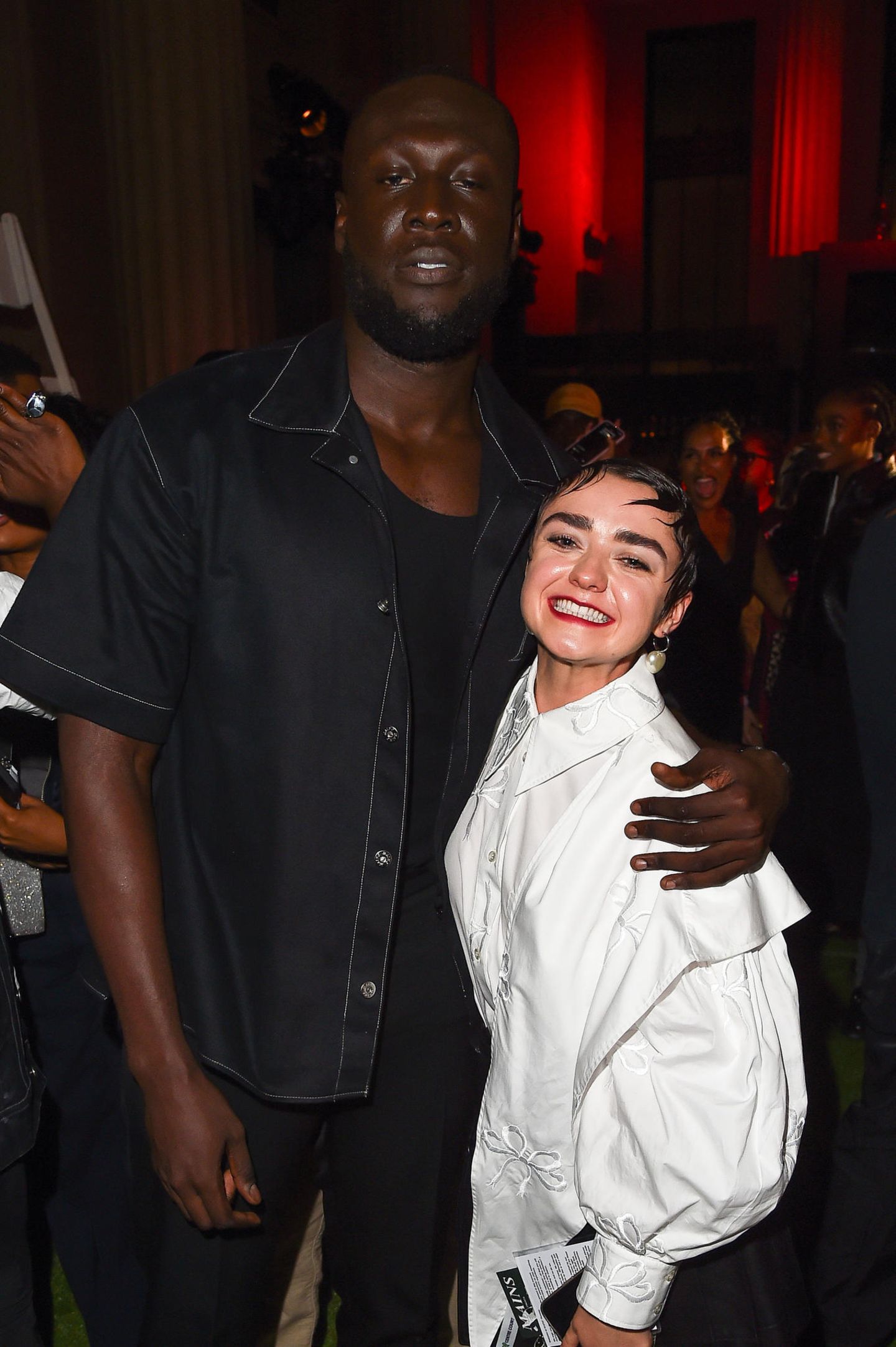 Stormzy und Maisie Williams